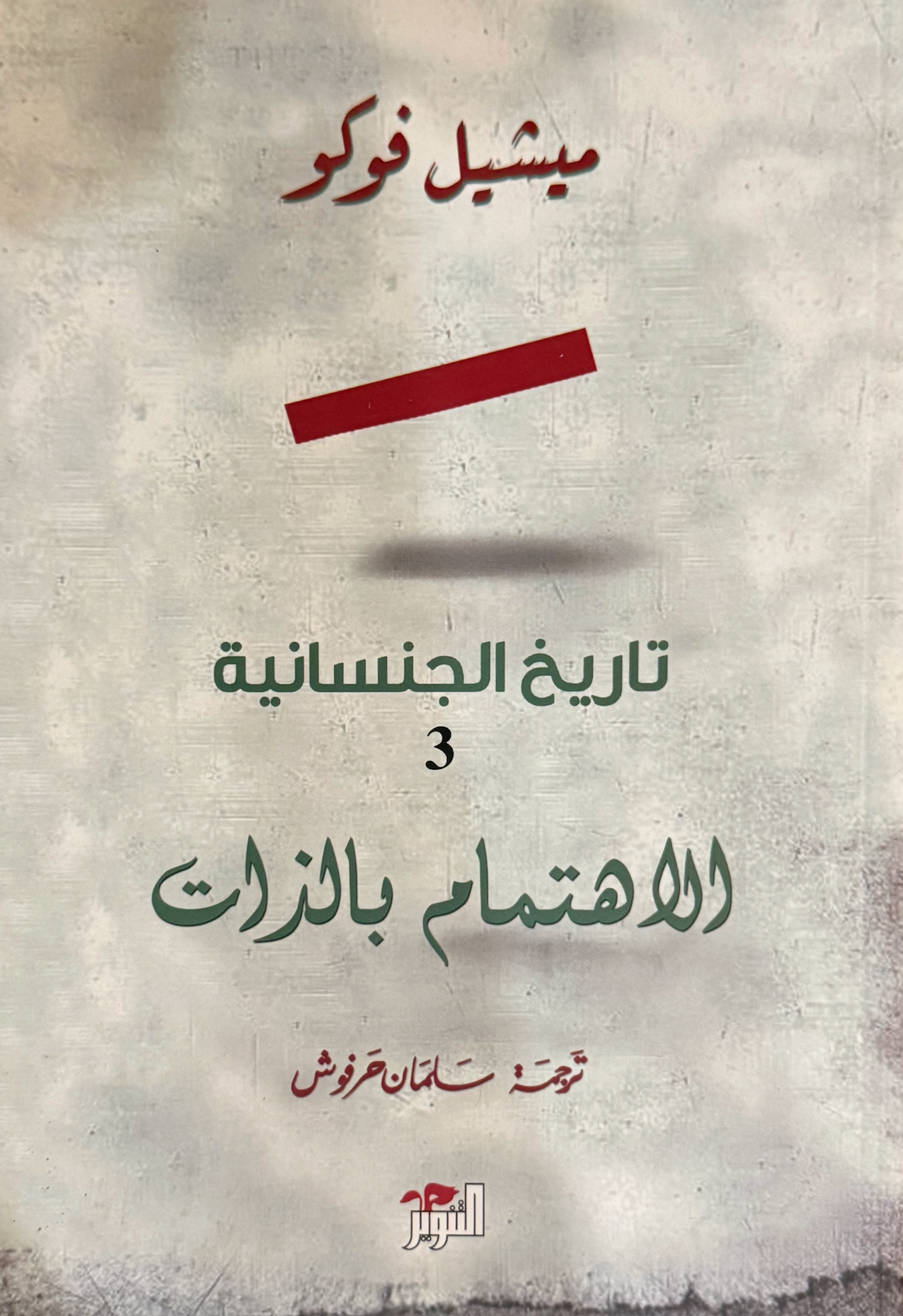 تاريخ الجنسانية - الإهتمام بالذات - ميشيل فوكو